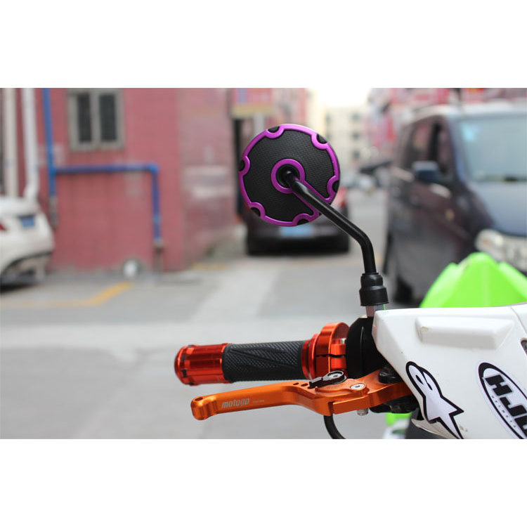 【Gương xe máy nhiều màu sắc】Một cặp gương chiếu hậu xe máy ，Gương xe điện，Phụ kiện độ xe máy, trang trí xe máy điện