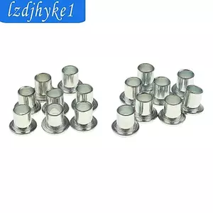 16 Chiếc Sắt Con Lăn Trượt Bánh Xe Phụ Kiện Vòng Bi Trung Tâm Bushing Miếng Đệm