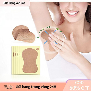 【vạn】Miếng dán mồ hôi nách màu da cho nam nữ với chất liệu cotton tự nhiên, thấm hút tốt và ngăn ngừa ố vàng áo hiệu quả