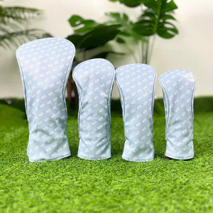 Golf Club Cover Sky Blue Unisex No. 1 Vỏ Gỗ Nhỏ Đầu Gà Bảo Vệ Nắp Nắp