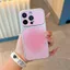 Mức độ ngoại hình cao, màu xanh hồng phun mực, phù hợp với iPhone 17 Pro, vỏ mạ điện,