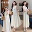 Đầm Vest thêu không tay mùa hè cho bà bầu