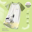 Shop Bộ Đồ Ngủ Trẻ Em Phong Cách Mỏng Thoáng Khí Tay Ngắn Phong Cách Công Chúa Vừa Lớn Bộ Đồ Ngủ Bé Gái Cha Mẹ-Con Hợp Thời Trang Homewear Váy Ngủ