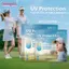 BORAGETE 5 Cái / hộp Miếng Dán Chống Nắng, Gel Chống Nắng Tươi Thạch UV Miếng Dán Mặt, Miếng Dán Chống Nắng Golf Dưỡng Ẩm Hoạt Động Ngoài Trời Mắt