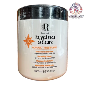 Hấp dầu dành cho tóc khô và hư tổn RR Line HYDRA STAR Mask 1000ml [ MK ]