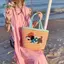 Springevenstar Xúc Xích Chó Túi Xách Nữ Túi Tote Dệt Dây Cotton Cho Phong Cách Đa Năng Springevenstar