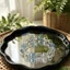 Vòng tay thạch anh trong suốt Aquamarine tự nhiên dành cho nữ Ins Vòng tay đính cườm thủ công thanh lịch sang trọng