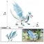 Đồ chơi trẻ em Phương Tây Ice Dragon Monster Warcraft Mô phỏng Động vật Rồng bay Charizard Charizard Pterodactyl Solid Model Chiều cao 6cm
