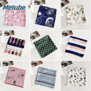 METUBE Silk Feel Satin Quà tặng Dây buộc tóc thanh lịch cổ điển nhỏ