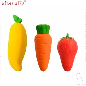 AFTEROF Lớn Tẩy Trái Cây, Khối Siêu Lớn Hình Trái Cây Bút Chì Tẩy, Chất Lượng Cao Không Để Lại Dấu Hiệu Tẩy Cao Su Học Sinh