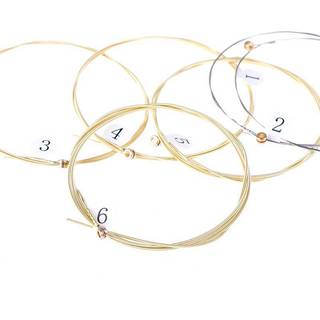 [Linwei] 1 Bộ 6 Dây Đàn Guitar Thép Mạ Niel Cho Đàn Guitar Acoustic