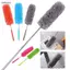 Luckyew Có Thể Thu Vào Duster Bằng Thép Không Gỉ Tay Cầm Dài Bàn Chải Bụi Xe Hộ Gia Đình Dụng Cụ Vệ Sinh Microfiber Bàn Chải Bụi TQ
