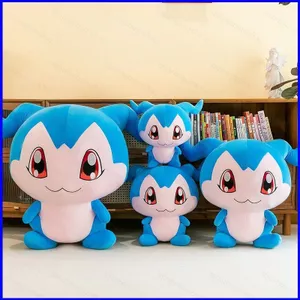 Digimon Chibimon Plushie Dễ Thương DemiVeemon Đồ Chơi Nhồi Bông Đồng Hành Búp Bê Gối Mềm