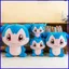 Digimon Chibimon Plushie Dễ Thương DemiVeemon Đồ Chơi Nhồi Bông Đồng Hành Búp Bê Gối Mềm