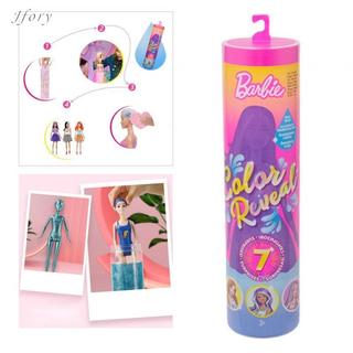 Jfory Màu Sắc Tiết Lộ Búp Bê Tuổi 3 + Nước Tiết Lộ Búp Bê Nhìn Với Tóc Giả Váy Giày Bọt Biển Cho Lễ Hội Giáng Sinh Ngày Lễ Năm Mới Quà