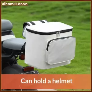 AIHOM Xe Đạp Điện Chống Nước Túi Bảo Quản Phía Sau Dung Tích Lớn Dễ Dàng Vệ Sinh Cho Mũ Bảo Hiểm Đi Xe Ngoài Trời Hàng Ngày,