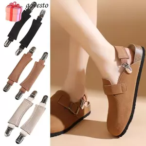Kẹp gót thun GAVESTO, Dây đeo gót có độ đàn hồi cao chống rơi, Dễ sử dụng Kẹp giày khóa cố định chống trượt