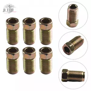Liên minh phụ kiện ống phanh 6 mét 10 mm x 1 mm được chế tạo chính xác để sử dụng cho ô tô