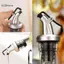 GCDHome 3 chiếc Nút chai bằng thép không gỉ Chai rượu Pourer Nút chai nóng