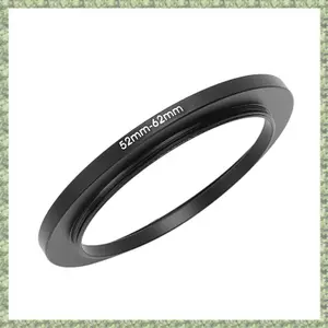 Bộ chuyển đổi vòng bước lên màu đen 52mm-62mm 52mm đến 62mm cho máy ảnh