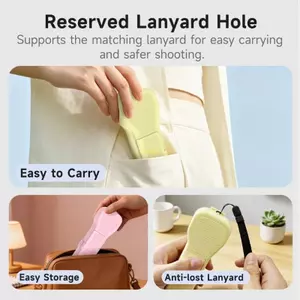 Btsg Hộp lưu trữ đa chức năng cho Pocket 4 3 Bộ lọc máy ảnh kỹ thuật số Khe cắm từ tính