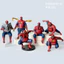 Avengers Béo Người Nhện 8cm Hình Sưu Tập Siêu Anh Hùng Chibi Người Nhện Búp Bê Hành Động PVC Để Bàn Xe Trang Trí Quà Tặng
