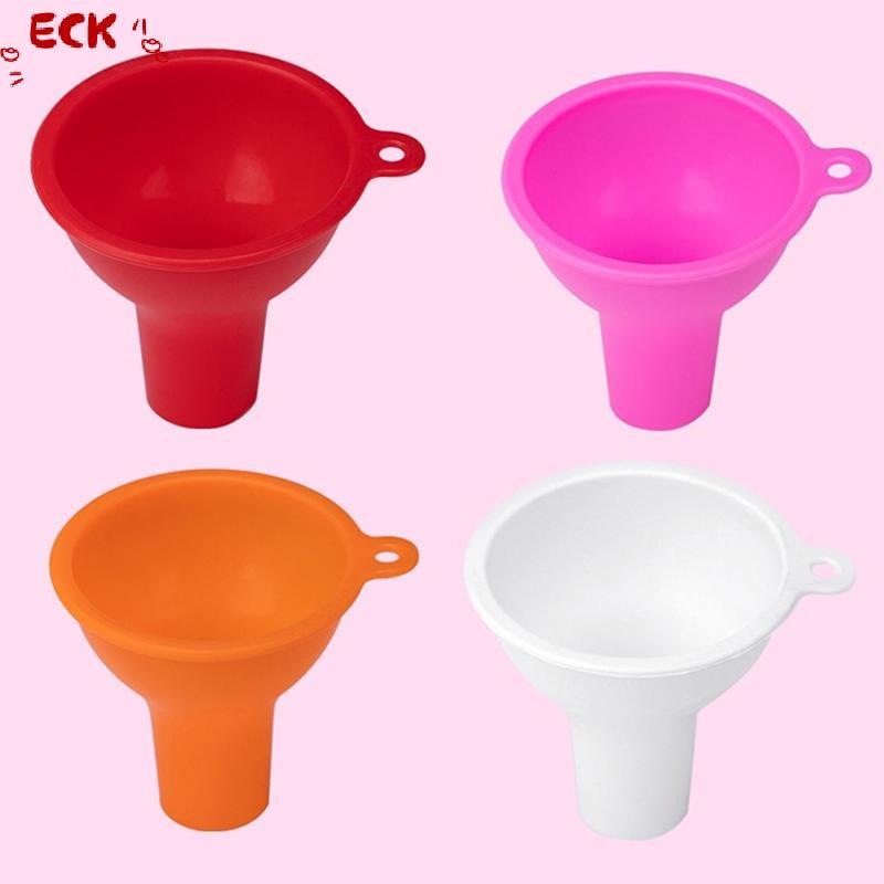 ECK 8CM Silicone Wide Mouth Phễu Sữa Powde Bean Phễu cỡ lớn Đa chức năng Rò rỉ dầu Phụ kiện nhà bếp HOT