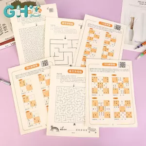 GHX 1 Bút Điều Khiển Mê Cung Trí Tuệ Trí Tuệ Logic Trò Chơi Tư Duy Trẻ Em Sudoku Mê Cung Sách Montessori Đồ Chơi Giáo Dục Cho Trẻ Em VN