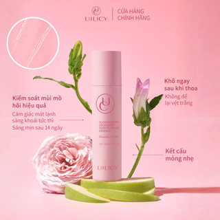 Bộ Lăn Khử Mùi UILICY 30ml*2 Ngăn Mồ Hôi Khử Mùi Khô Thoáng Không Bết Dính Hương Tự Nhiên Tiện Dụng Dễ Dàng Mang Theo