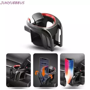 Giá đỡ đồ uống JUNYUE88US, Lắp đặt nhanh Giá đỡ cốc ô tô có thể điều chỉnh, Giá đỡ điện thoại thông minh tiết kiệm không gian đa chức năng Giá đỡ cốc Giá đỡ phụ tùng nội thất ô tô