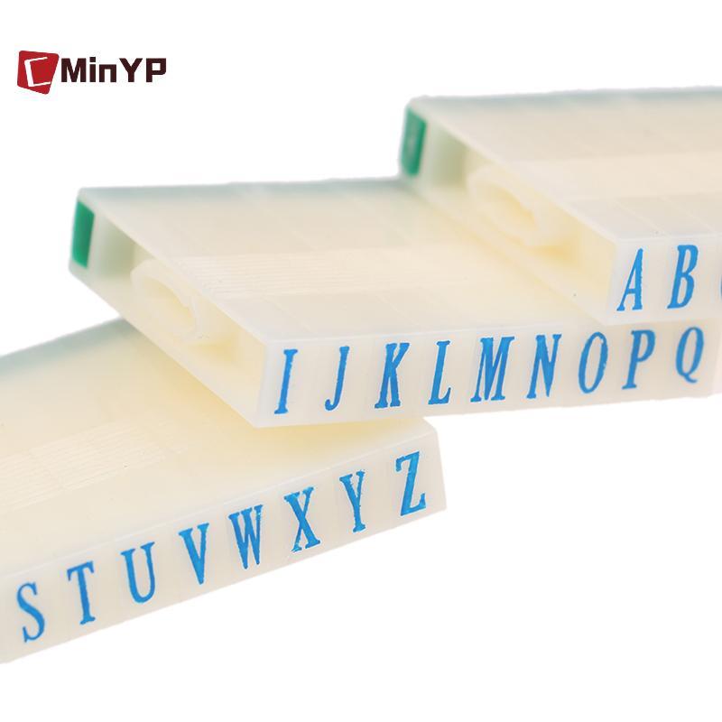 CMinYP Giấy Tem Chữ Số Kỹ Thuật Số Ký Hiệu Con Dấu Chươngbination Mực In Vinh Quang