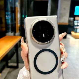 Ốp Điện Thoại Từ Tính Siêu Mỏng Cho Honor Magid V6 V5 V3 Da Mờ Cảm Giác Cứng Chống Sốc Ốp Lưng
