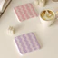 đế lót ly thấm hút nước thảm lót cốc diatomite lượn sóng macaron cách nhiệt chống trượt bàn học làm việc văn phòng 10cm