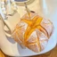 Móc chìa khóa bánh mì CODECOVED, Squishy thực phẩm phục hồi chậm thực tế, Vòng chìa khóa giải nén Soft-PU Đồ chơi bóp thủ công cỡ nhỏ Cổ trắng