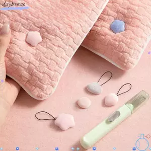 DAYBREAK 8 Bộ Quilt Cover Fixer Line, Dây buộc ga trải giường sang trọng hai mặt, Kiểu dáng dễ dàng cài đặt Dụng cụ tẩy sợi chọn đa năng Sử dụng tại nhà