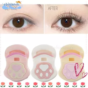 Dụng cụ uốn mi EBINLANDS, Kẹp mi bằng nhựa dễ thương, Dụng cụ uốn mi Mini cầm tay Dụng cụ uốn mi mắt