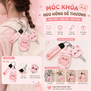 Giá đỡ móc khóa xe máy hoạt hình dễ thương, kiểu bảo vệ chìa khóa bằng da PU có móc khóa, Bộ vỏ chìa khóa chống nước bền