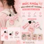 Giá đỡ móc khóa xe máy hoạt hình dễ thương, kiểu bảo vệ chìa khóa bằng da PU có móc khóa, Bộ vỏ chìa khóa chống nước bền
