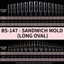 Li Pack of 120 Rockets Sandwiches Nail Forms for Extension Clip Needed ABS Chất liệu DIY Dụng cụ làm móng tay