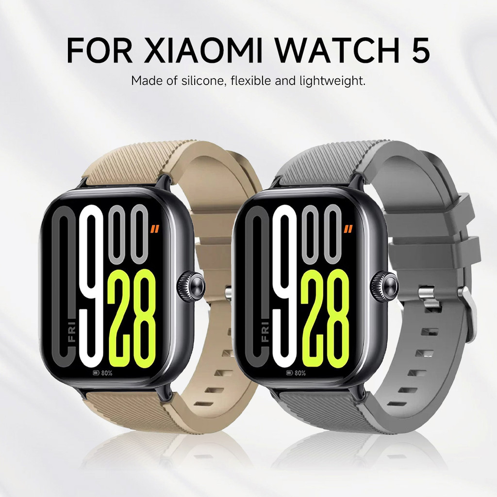 Dây đeo silicon cho Redmi Watch 6 5 4 dây đeo đồng hồ thay thế thể thao cho phụ kiện dây đeo Mi Band 10Pro / 9Pro / 8Pro