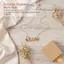 Femme Chữ Thời Trang MAM Hoa Hồng Mặt Dây Chuyền Nelace Cho Nữ Cô Gái Hoa Choker Tuyên Bố Trang Sức Quà Tặng Sinh Nhật Mới