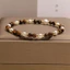Vòng tay ngọc trai mắt hổ Maillard dành cho nữ - Mắt hổ + Ngọc trai + Hạt vàng - Fortune Luck Niche Luxury - Bestie Daily Wear