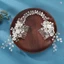 Lược chải tóc đính đá ngọc trai - Barrette chống trượt thủ công cho bữa tiệc công chúa