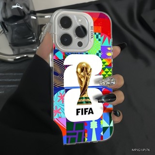 Ốp lưng FIFA World Cup độc đáo, thiết kế cho người yêu bóng đá Bảo Vệ Camera Cấp iPhone 17/16/15/14/13/12/11/X/XS Ma