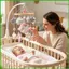 Di Động Cho Cũi Cảm Giác Xoay Mềm Đồ Chơi Trẻ Em Cũi Đồ Chơi Di Động Cho Bassinet Cho Gia Đình Phòng Ngủ Phòng Khách saixit2vn