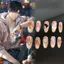 Xiao Yi Concept Đeo Móng Tay Nguyên Chất Handmade Tùy Chỉnh Bầu Không Khí Trắng Cảm Giác Tính Khí Ánh Sáng Và Đêm Tình Yêu B Bơi Móng Tay