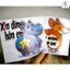 Decal Dán Xe "Xin Đừng Hôn Em" - Trang Trí Dễ Thương, Chống Nước Tại Mày Mò Store