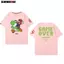 Nintendo Super Mario Mario Game Hàng Hóa Ngắn Tay Nam Nữ Mùa Hè Cotton Nguyên Chất Phù Hợp Với 2023 Áo Thun Phong Cách Mới