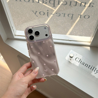 Điểm sóng bốn màu cho iphone17promax 16promax 15promax 15pro iphone15 14promax ốp lưng TPU iphone mới chống bụi