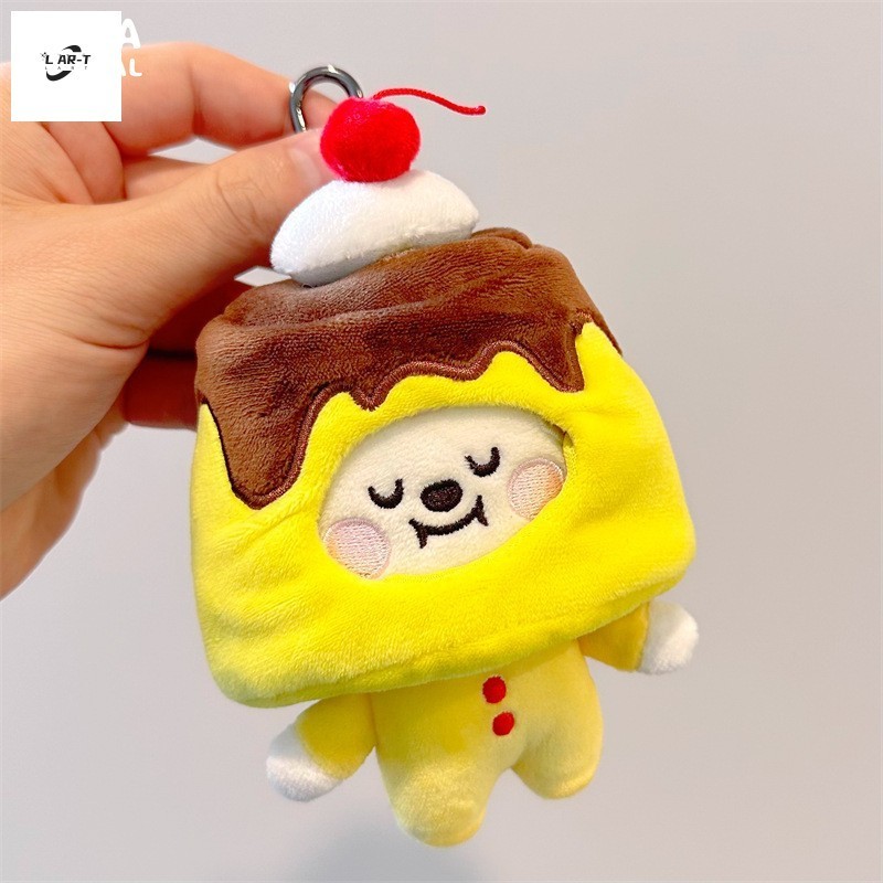 Mặt dây chuyền búp bê sang trọng dễ thương BT211 - Thiết kế bánh tráng miệng đan chéo hợp thời trang